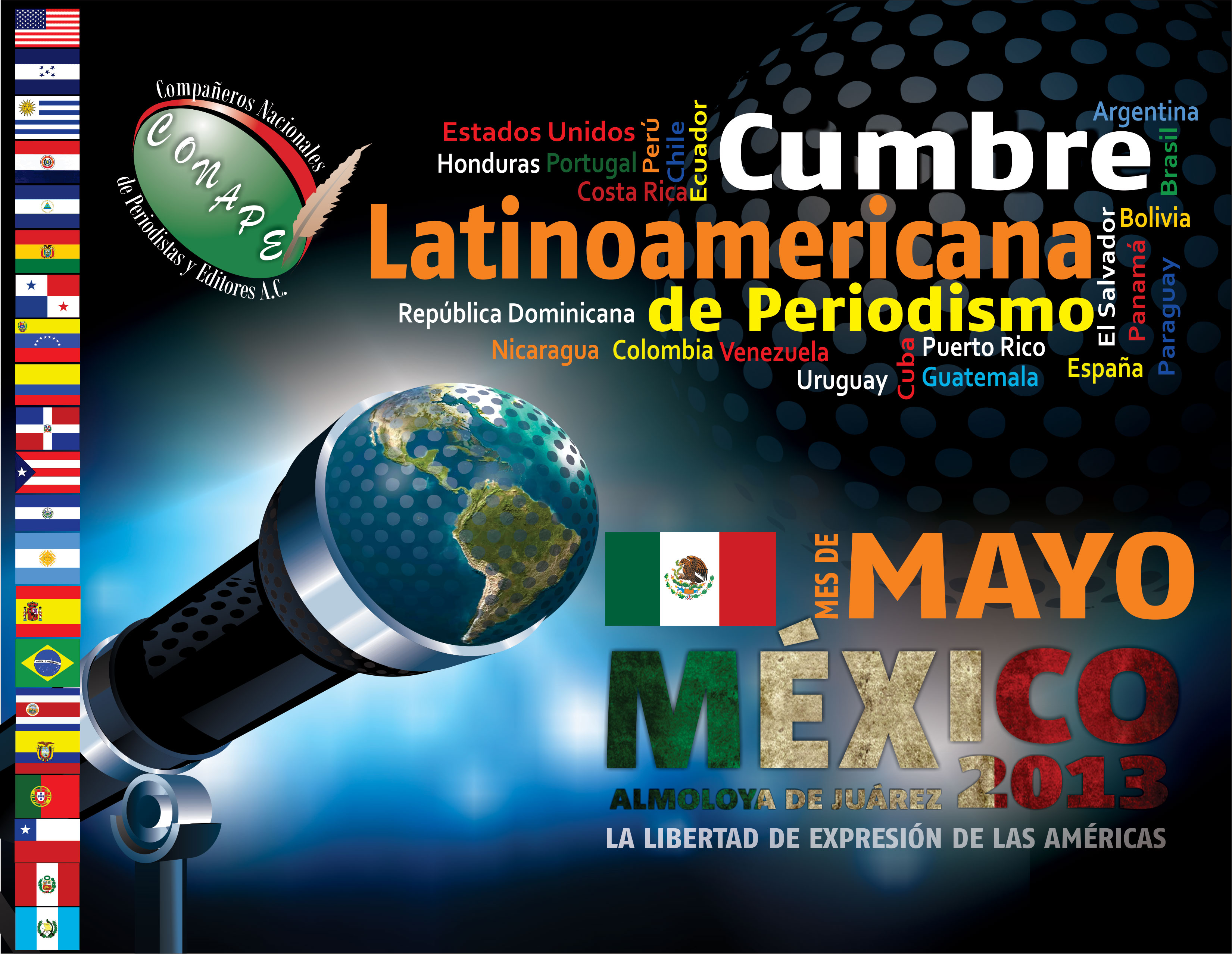 CONAPE - CUMBRE LATINOAMERICANA DE PERIODISMO 2013 CONAPE - CUMBRE LATINOAMERICANA DE PERIODISMO 2013