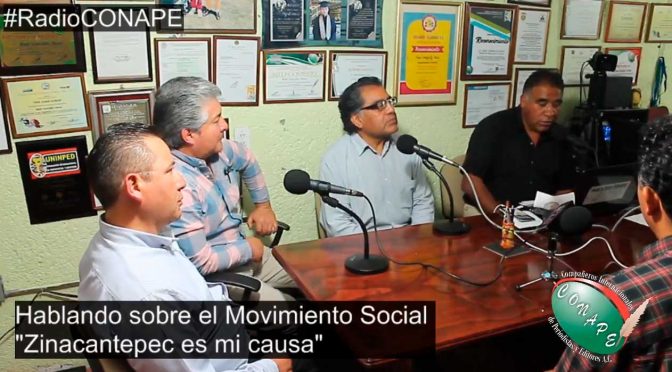 #RadioCONAPE en vivo – Entrevista con la Asociación Civil «Zinacantepec es mi causa»